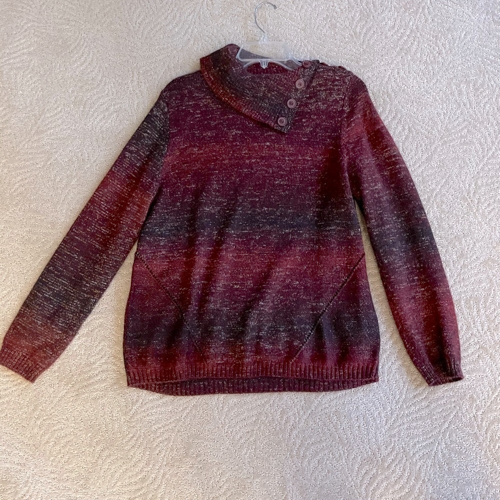 XL Christopher & Banks Maroon Sweater